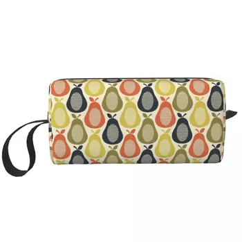 Scribble Pears, дорожная сумка для туалетных принадлежностей с несколькими узорами, косметический органайзер для макияжа Orla Kiely, Сумки для хранения косметики Dopp Kit Case Box