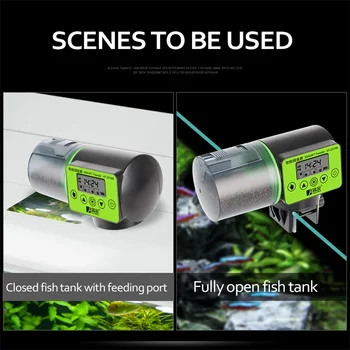 Дозатор рыбы, Аквариумная кормушка Smart Auto С ЖК-таймером, указывающим на Автоматическое кормление Аксессуарами