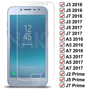 Защитное Стекло 9H Для Samsung Galaxy J3 J5 J7 A3 A5 A7 J2 J5 J7 Prime J4 Core S7 Закаленное Защитное Стекло Для Экрана