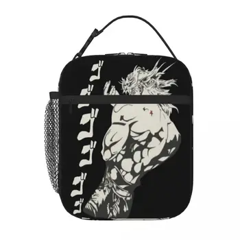 Мужская сумка для ланча Dio Brando Jojos Bizarre Adventure S, сумка для пикника, сумка для ланча, изолированная сумка для ланча