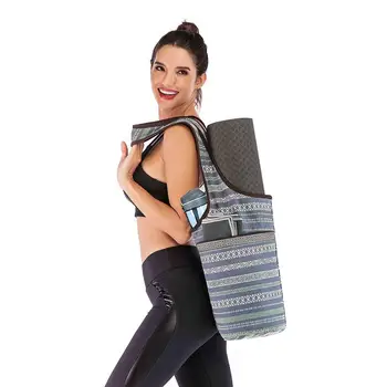 Переносная сумка для коврика для йоги, износостойкая сумка для йоги, складная моющаяся сумка для фитнеса