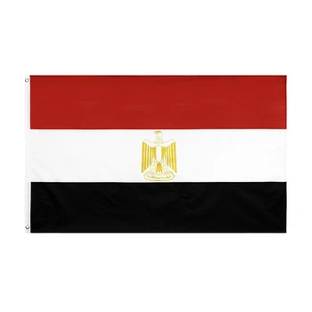 Флаг Египта с печатью размером 3x5 футов EGY Egyptian