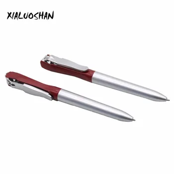 1 шт. Креативная многофункциональная шариковая ручка 0,7 мм в форме ножа для ногтей, шариковая ручка, инструмент, Студенческие призы, подарок для офиса