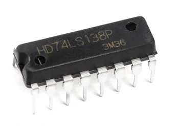 10 новых чипов прямого декодера/мультиплексора HD74LS138P DIP-16