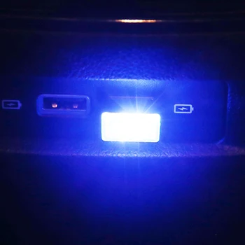 1шт Автомобильный Стайлинг USB Atmosphere LED Light Автомобильные Аксессуары Для Toyota Camry Corolla RAV4 Yaris Highlander/Land Cruiser/PRADO