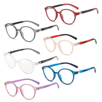 2023 Новые синие светозащитные очки, легкие, полные для чтения в оправе, детские очки в оптической оправе для снятия напряжения глаз,