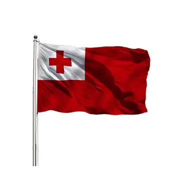 3 * 5 футов 100% полиэстер двусторонняя печать флагов Тонга