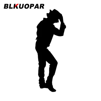 BLKUOPAR Наклейка на автомобиль с силуэтом Майкла Джексона, Солнцезащитный Крем, Модные наклейки, Забавный Оригинальный Декор мотоциклетного шлема, Стайлинг автомобиля