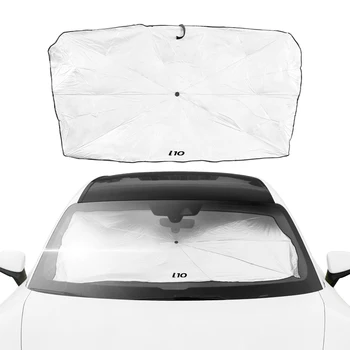 Автомобильный Солнцезащитный Козырек Protector Parasol Для Hyundai i10 N Line Auto Солнцезащитные Чехлы На Лобовое Стекло Автомобиля Автомобильные Аксессуары Для Защиты От Солнца