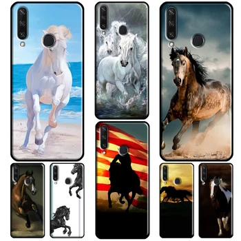 Бегущая Лошадь Животное Для Huawei Y5P Y6P Y7A 2020 Y3 II Y5 Y6 Y9 Y7 Prime 2018 2017 2019 Nova 3i 5T Чехол Для Телефона