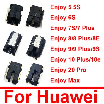 Гибкий кабель Аудиоразъема Для Huawei Enjoy Max 5 8 9 10 Plus 5S 6S 7S 9S 10E 8E 20 Pro Для Наушников Ремонт Гибкой Ленты Порта наушников