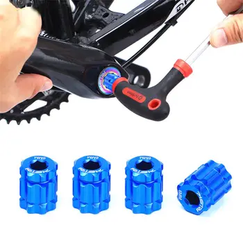 Детали велосипеда из синего металла и алюминиевого сплава, рукоятка для шоссейного велосипеда, установка рукоятки, извлечение велосипедного инструмента