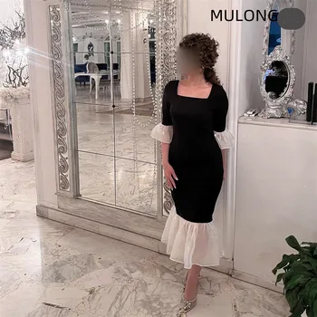 Женские платья MULONG 2023, вечернее платье с коротким рукавом, модная элегантная и красивая женская юбка, летнее женское платье для отдыха