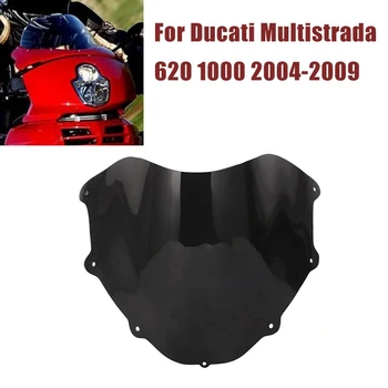 Переднее лобовое стекло мотоцикла Солнцезащитный козырек Аксессуары для мотоциклов Ветровое стекло для Ducati Multistrada 620 1000 04-09
