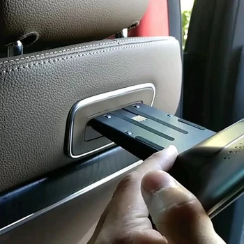 Подключи и играй 11,6-дюймовый Android 12,0 для развлечения на заднем сиденье автомобиля для Mercedes Benz, видео с сенсорным экраном WiFi 4K, скрытый кронштейн