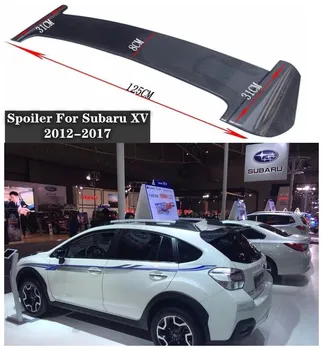 Подходит для Subaru XV 2012 2013 2014 2015 2016 2017 Высококачественный карбоновый спойлер заднего багажника, разветвители крыла