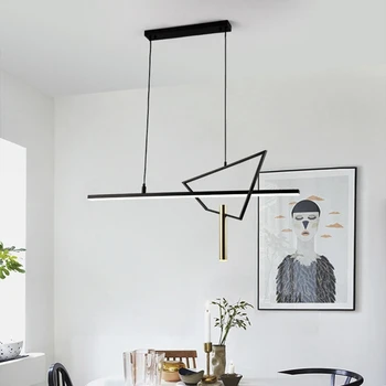 Скандинавские минималистичные светодиодные подвесные светильники для столовой, гостиной, бара, кухни, люстры, украшения для дома, подвесной светильник.