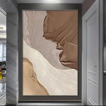 Современная абстрактная текстура Акриловые картины на холсте, декор стен, художественная картина, 100% ручная роспись, новейший дизайн, картина маслом, бесплатная доставка