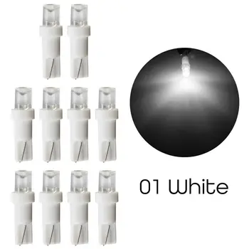 Универсальные светодиодные аксессуары для приборной панели T5 Durable Gauge Lamp, индикаторная лампа 12V.