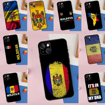 Флаг Молдовы Молдаване Чехол Для Телефона iPhone 14 15 11 13 12 Pro Max Mini X XR XS Max 7 8 Plus SE 2020 Задняя Крышка