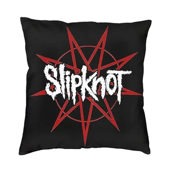 Чехлы для подушек Heavy Metal Rock Band Slipknots, декоративные Квадратные наволочки для дивана, наволочки 45x45